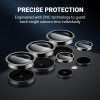 Crong Lens Ring - Tempered Glass For The Camera Lens Samsung Galaxy S24 Ultra (black) - (CRG-LRSGS24U-BLK)
