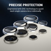 Crong Lens Ring - Tempered Glass For The Camera Lens Samsung Galaxy S24 Ultra (clear) - (CRG-LRSGS24U-CLR)