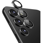Crong Lens Ring - Tempered Glass For The Camera Lens Samsung Galaxy S24+ (black) - (CRG-LRSGS24P-BLK)