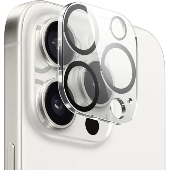 Crong Lens Shield - Camera And Lens Glass For Iphone 15 Pro / Iphone 15 Pro Max - (CRG-LSIP15P)