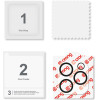 Crong Lens Shield - Glass For Camera And Lens Iphone 16 Pro / Iphone 16 Pro Max / Iphone 15 Pro / Iphone 15 Pro Max - (CRGLSIP16P)
