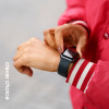Crong Liquid - Strap For Apple Watch 38/40/41/42 Mm (black) - (CRG-40LQB-BLK)