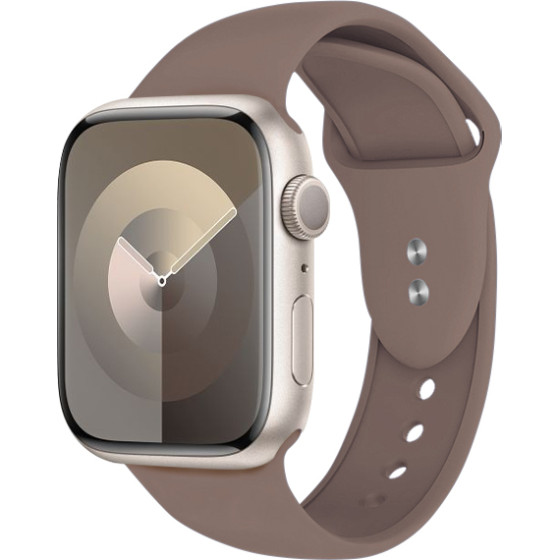 Crong Liquid - Strap For Apple Watch 38/40/41/42 Mm (brown) - (CRG-40LQB-BRW)