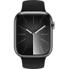 Crong Liquid - Strap For Apple Watch 44/45/46/49 Mm (black) - (CRG-44LQB-BLK)