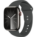 Crong Liquid - Strap For Apple Watch 44/45/46/49 Mm (graphite) - (CRG-44LQB-GRP)