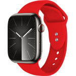 Crong Liquid - Strap For Apple Watch 44/45/46/49 Mm (red) - (CRG-44LQB-RED)