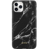 Crong Marble Case - Case For Iphone 11 Pro (Black) - (CRG-MRB-IP11P-BLK)