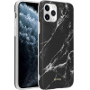 Crong Marble Case - Case For Iphone 11 Pro (Black) - (CRG-MRB-IP11P-BLK)