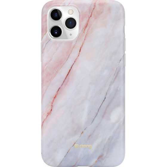 Crong Marble Case - Case For Iphone 11 Pro (Pink) - (CRG-MRB-IP11P-PNK)