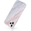 Crong Marble Case - Case For Iphone 11 Pro (Pink) - (CRG-MRB-IP11P-PNK)