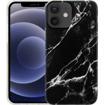 Crong Marble Case - Case For Iphone 12 Mini (Black) - (CRG-MRB-IP1254-BLK)