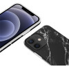 Crong Marble Case - Case For Iphone 12 Mini (Black) - (CRG-MRB-IP1254-BLK)