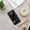 Crong Marble Case - Case For Iphone 12 Mini (Black) - (CRG-MRB-IP1254-BLK)