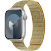 Crong Melange - Magnetic Strap For Apple Watch 38/40/41/42 Mm (Yellow melange) - (CRG-40MEL-YEL)