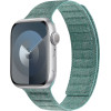 Crong Melange - Magnetic Strap For Apple Watch 44/45/46/49 Mm (Turquoise melange) - (CRG-44MEL-TRQ)