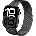 Crong Milano Steel - Stainless Steel Band For Apple Watch 38/40/41/42 Mm (Graphite) - (CRG40MSTGRP)