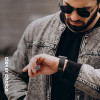 Crong Milano Steel - Stainless Steel Band For Apple Watch 38/40/41/42 Mm (Graphite) - (CRG40MSTGRP)