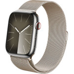 Crong Milano Steel - Stainless Steel Strap For Apple Watch 38/40/41/42 Mm (champagne) - (CRG-40MST-CHP)