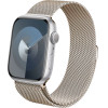 Crong Milano Steel - Stainless Steel Strap For Apple Watch 38/40/41/42 Mm (champagne) - (CRG-40MST-CHP)