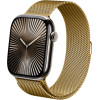 Crong Milano Steel - Stainless Steel Strap For Apple Watch 38/40/41/42 Mm (gold) - (CRG-40MST-GLD)