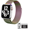 Crong Milano Steel - Stainless Steel Strap For Apple Watch 38/40/41/42 Mm (iridescent) - (CRG-40MST-OPL)
