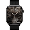 Crong Milano Steel - Stainless Steel Strap For Apple Watch 44/45/46/49 Mm (black) - (CRG-44MST-BLK)