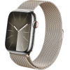 Crong Milano Steel - Stainless Steel Strap For Apple Watch 44/45/46/49 Mm (champagne) - (CRG-44MST-CHP)