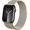 Crong Milano Steel - Stainless Steel Strap For Apple Watch 44/45/46/49 Mm (champagne) - (CRG-44MST-CHP)