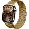 Crong Milano Steel - Stainless Steel Strap For Apple Watch 44/45/46/49 Mm (gold) - (CRG-44MST-GLD)