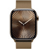 Crong Milano Steel - Stainless Steel Strap For Apple Watch 44/45/46/49 Mm (gold) - (CRG44MSTRSP)