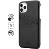 Crong Neat Cover - Pu Leather Case For Iphone 11 Pro (black) - (CRG-NTC-IPH11P-BLK)