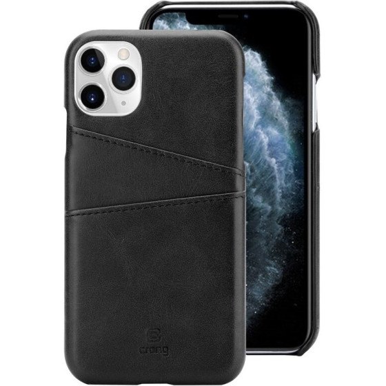 Crong Neat Cover - Pu Leather Case For Iphone 11 Pro (black) - (CRG-NTC-IPH11P-BLK)