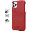 Crong Neat Cover - Pu Leather Case For Iphone 11 Pro (red) - (CRG-NTC-IPH11P-RED)
