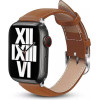 Crong Noble Band - Leather Strap For Apple Watch 38/40/41/42 Mm (Mokka) - (CRG-40NOB-MKA)
