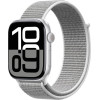 Crong Nylon - Sport Band For Apple Watch 38/40/41/42 Mm (Silver Grey) - (CRG40NLBSHL)