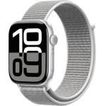 Crong Nylon - Sport Band For Apple Watch 38/40/41/42 Mm (Silver Grey) - (CRG40NLBSHL)