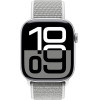 Crong Nylon - Sport Band For Apple Watch 38/40/41/42 Mm (Silver Grey) - (CRG40NLBSHL)