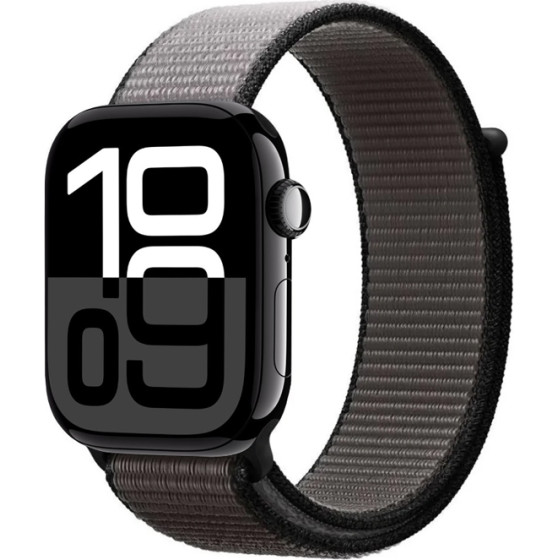 Crong Nylon - Sport Band For Apple Watch 44/45/46/49 Mm (Night Grey) - (CRG44NLBAGR)