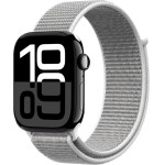 Crong Nylon - Sport Band For Apple Watch 44/45/46/49 Mm (Silver Grey) - (CRG44NLBSHL)