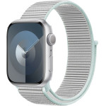 Crong Nylon - Sport Strap For Apple Watch 38/40/41/42 Mm (Pastel Grey) - (CRG-40NLB-PGR)