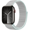 Crong Nylon - Sport Strap For Apple Watch 38/40/41/42 Mm (Pastel Grey) - (CRG-40NLB-PGR)