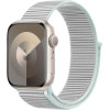 Crong Nylon - Sport Strap For Apple Watch 38/40/41/42 Mm (Pastel Grey) - (CRG-40NLB-PGR)