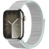 Crong Nylon - Sport Strap For Apple Watch 38/40/41/42 Mm (Pastel Grey) - (CRG-40NLB-PGR)
