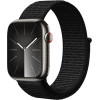 Crong Nylon Reflex - Sport Strap For Apple Watch 38/40/41/42 Mm (black) - (CRG-40RFB-BLK)