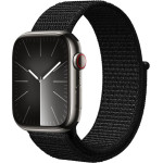 Crong Nylon Reflex - Sport Strap For Apple Watch 38/40/41/42 Mm (black) - (CRG-40RFB-BLK)