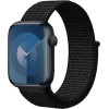 Crong Nylon Reflex - Sport Strap For Apple Watch 38/40/41/42 Mm (black) - (CRG-40RFB-BLK)