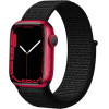 Crong Nylon Reflex - Sports Strap For Apple Watch 44/45/46/49 Mm (black) - (CRG-44RFB-BLK)