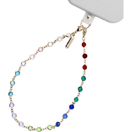 Crong Phone Charm - Phone Strap (Rainbow Gems) - (CRGPHCH05)