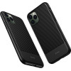 Crong Prestige Carbon Cover - Protective Case For Iphone 11 Pro (Black) - (CRG-CARB-IP11P-BLK)