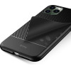 Crong Prestige Carbon Cover - Protective Case For Iphone 11 Pro (Black) - (CRG-CARB-IP11P-BLK)